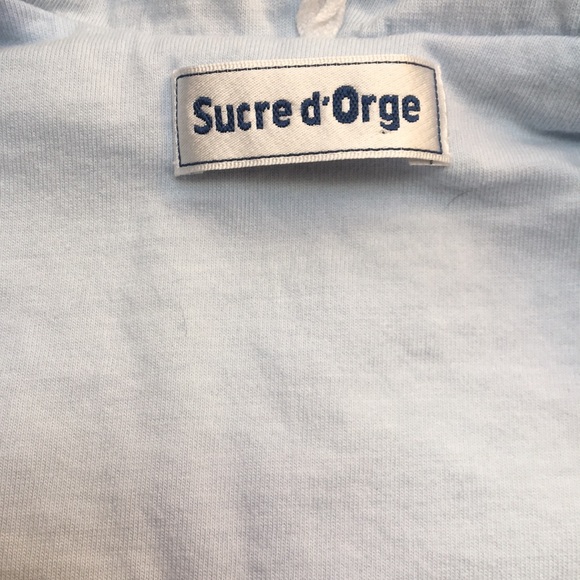 SUCRE D'ORGE  French lined navy jacket 3 mo - Picture 3 of 7